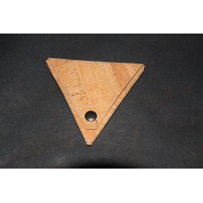 Porta-moedas triângulo 10x10cm