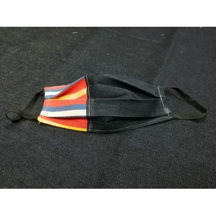 Máscara de ganga e tecido regional. - Made by Hugo Santos