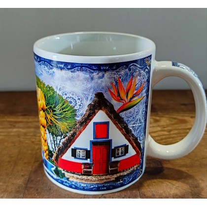 Caneca com a casa de Santana