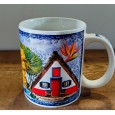 Tasse mit Santanas Haus