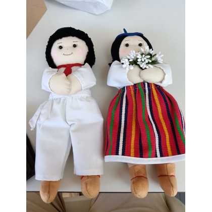 Casal Vilões 25cm