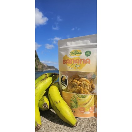 Banana Chips da Madeira 120gr - Dayoleta