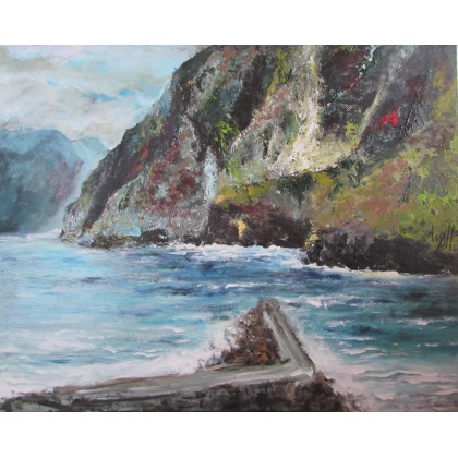 “Seixal Bucólico” 2015 Acrylique