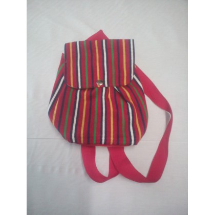 Scratched purse Cut Houses and Cord lockable