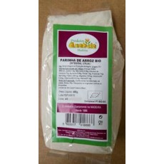 Farinha de Arroz (integral crua) Biológica 400 GRS