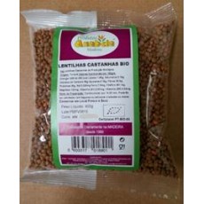 Lentilhas Castanhas Biológicas 400 GRS